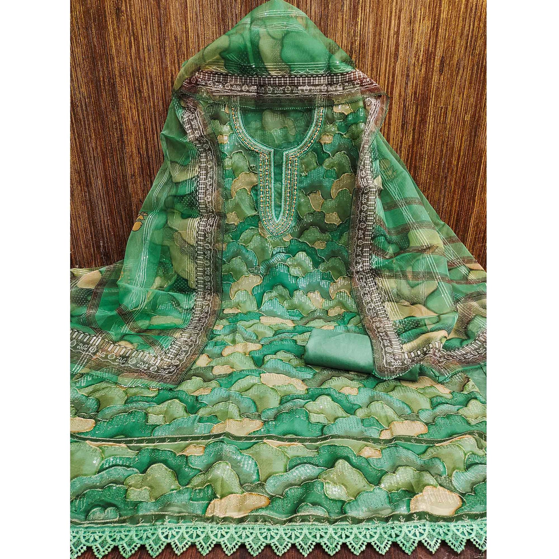 green-sequins-embroidered-organza-dress-material-2