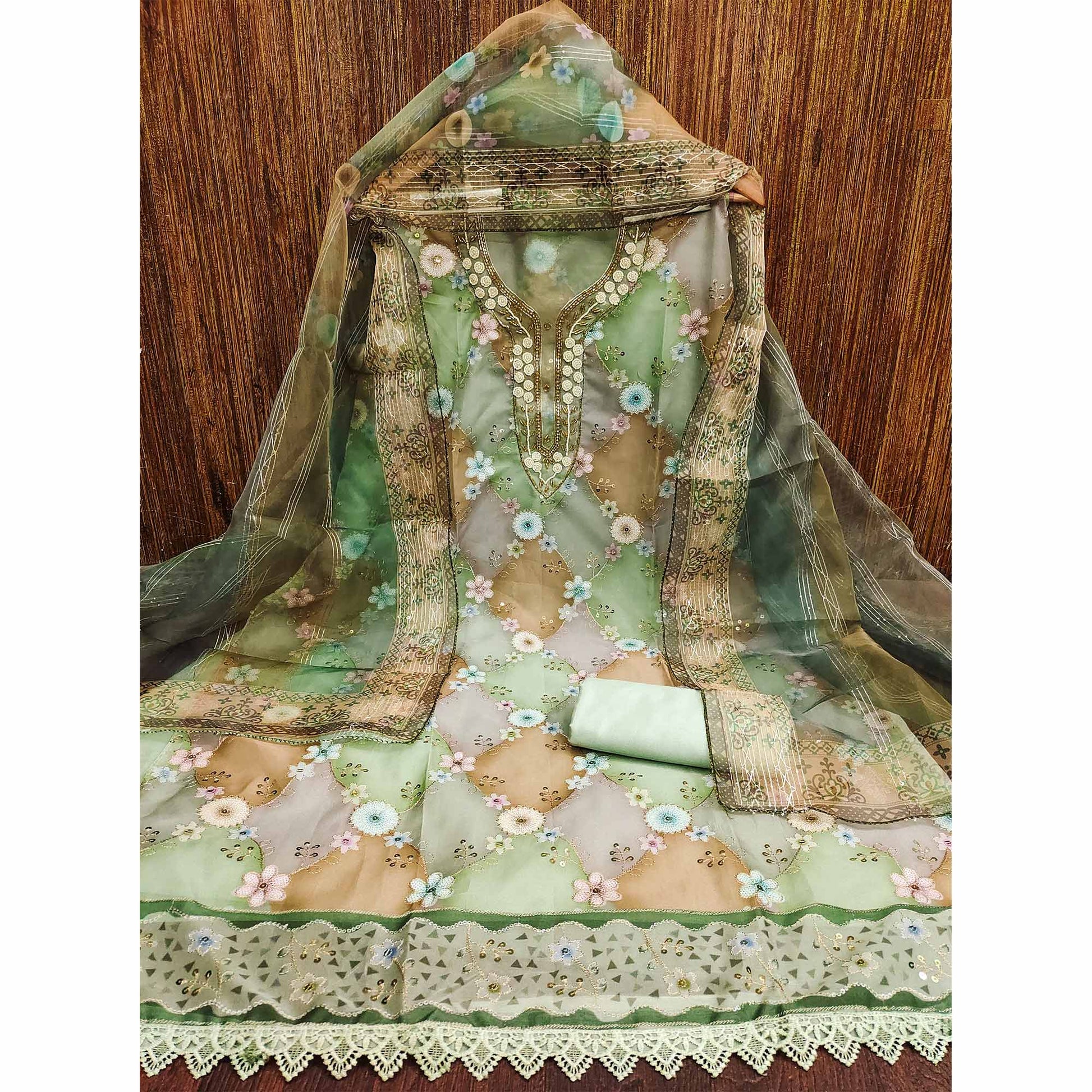 green-floral-sequins-embroidered-organza-dress-material