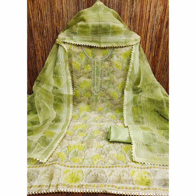 green-floral-print-with-sequins-embroidered-organza-dress-material
