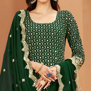 green-sequins-embroidered-georgette-semi-stitched-anarkali-suit