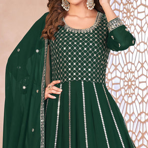 green-floral-sequins-embroidered-georgette-semi-stitched-anarkali-suit-1