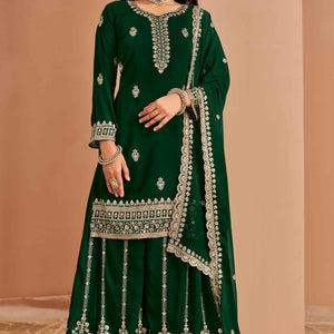 green-floral-embroidery-georgette-semi-stitched-palazzo-suit