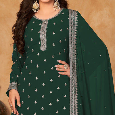green-floral-embroidered-georgette-semi-stitched-suit-7