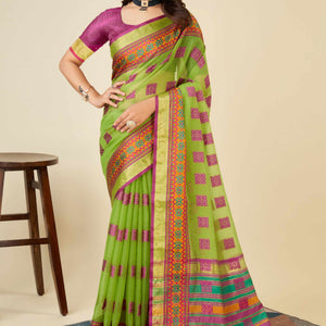 green-zari-weaving-cotton-blend-saree-41
