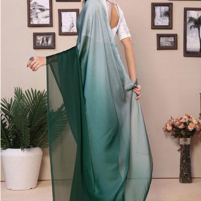 green-solid-satin-ready-to-wear-ombre-saree