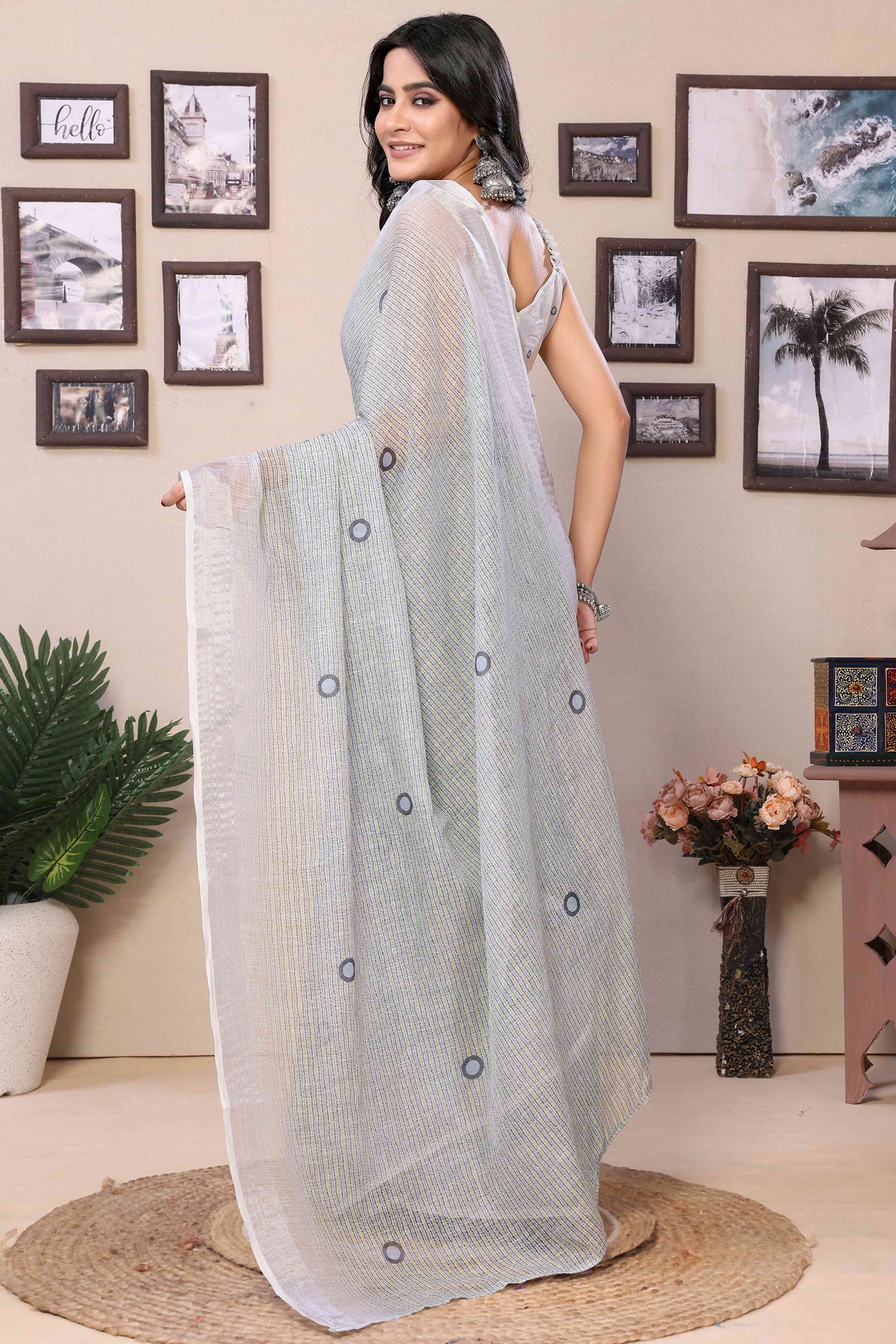 grey-geometric-digital-printed-cotton-blend-ready-to-wear-saree