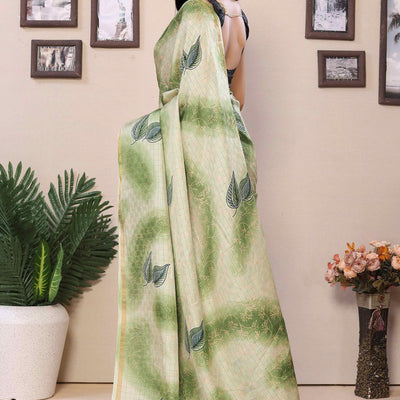 green-woven-with-printed-silk-ready-to-wear-saree
