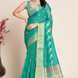 green-zari-weaving-kota-doria-saree-38