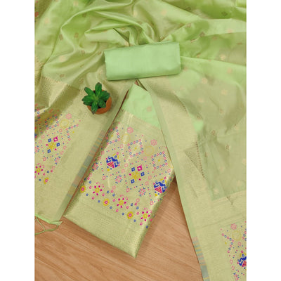 green-zari-weaving-soft-banarasi-silk-dress-material