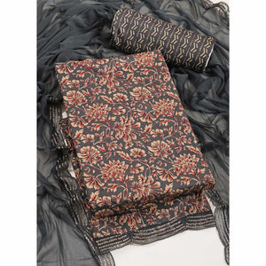 grey-floral-foil-printed-cotton-blend-dress-material