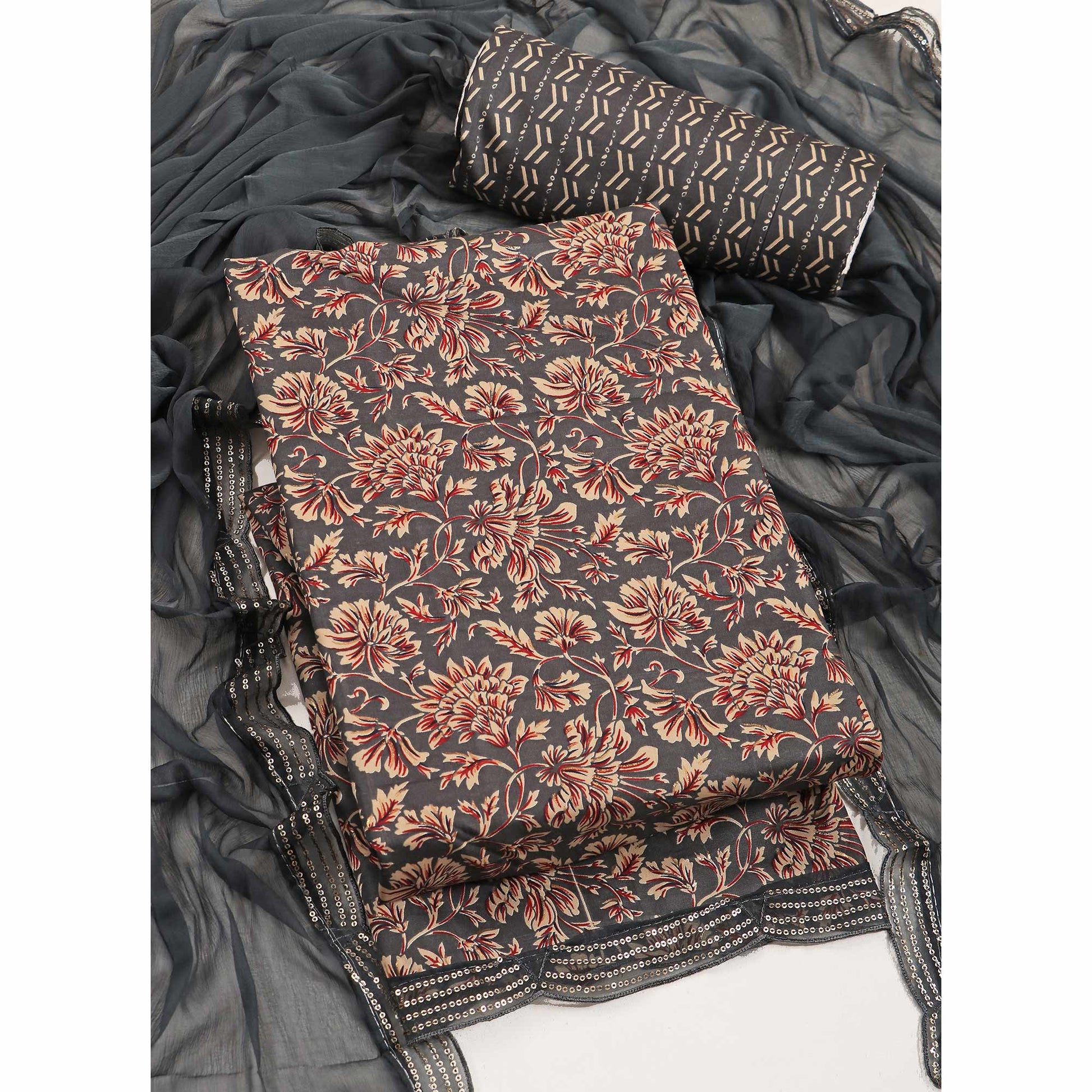 grey-floral-foil-printed-cotton-blend-dress-material