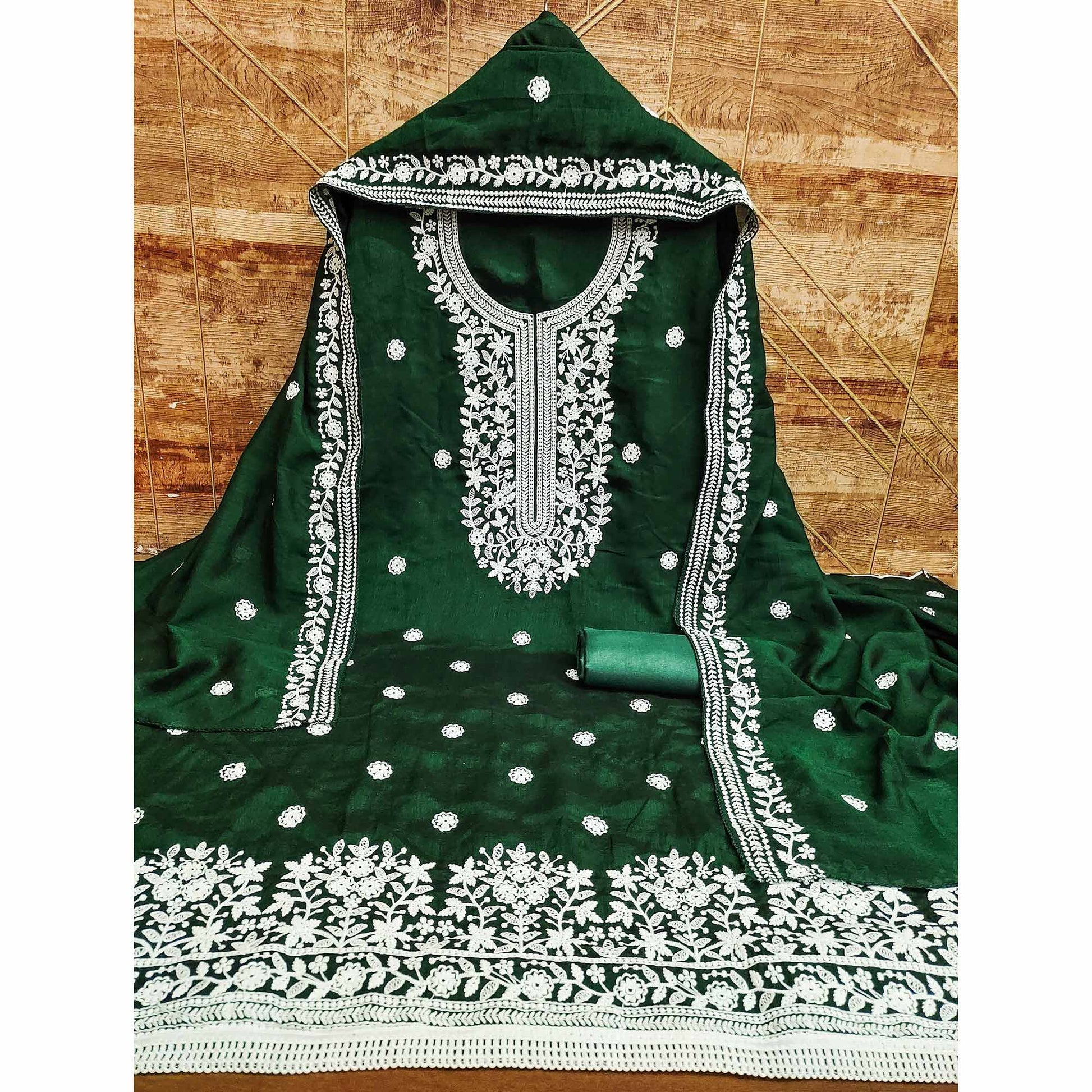 green-floral-embroidered-vichitra-silk-dress-material-2