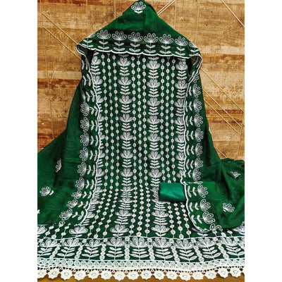green-floral-embroidered-vichitra-silk-dress-material-1
