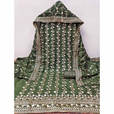 green-floral-embroidered-vichitra-silk-dress-material-4