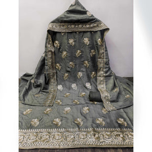 grey-floral-embroidered-vichitra-silk-dress-material-2