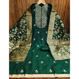 green-floral-embroidered-cotton-blend-dress-material-1