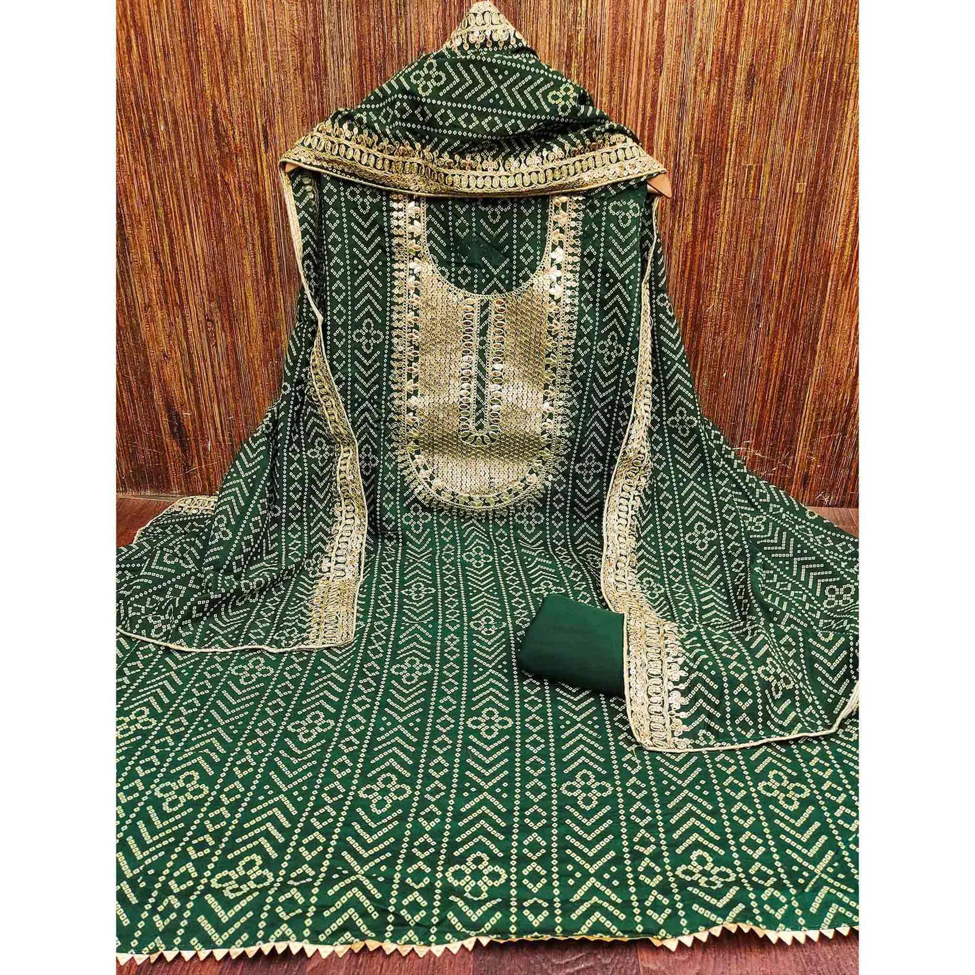 green-bandhani-printed-with-sequins-work-bhagalpuri-silk-dress-material