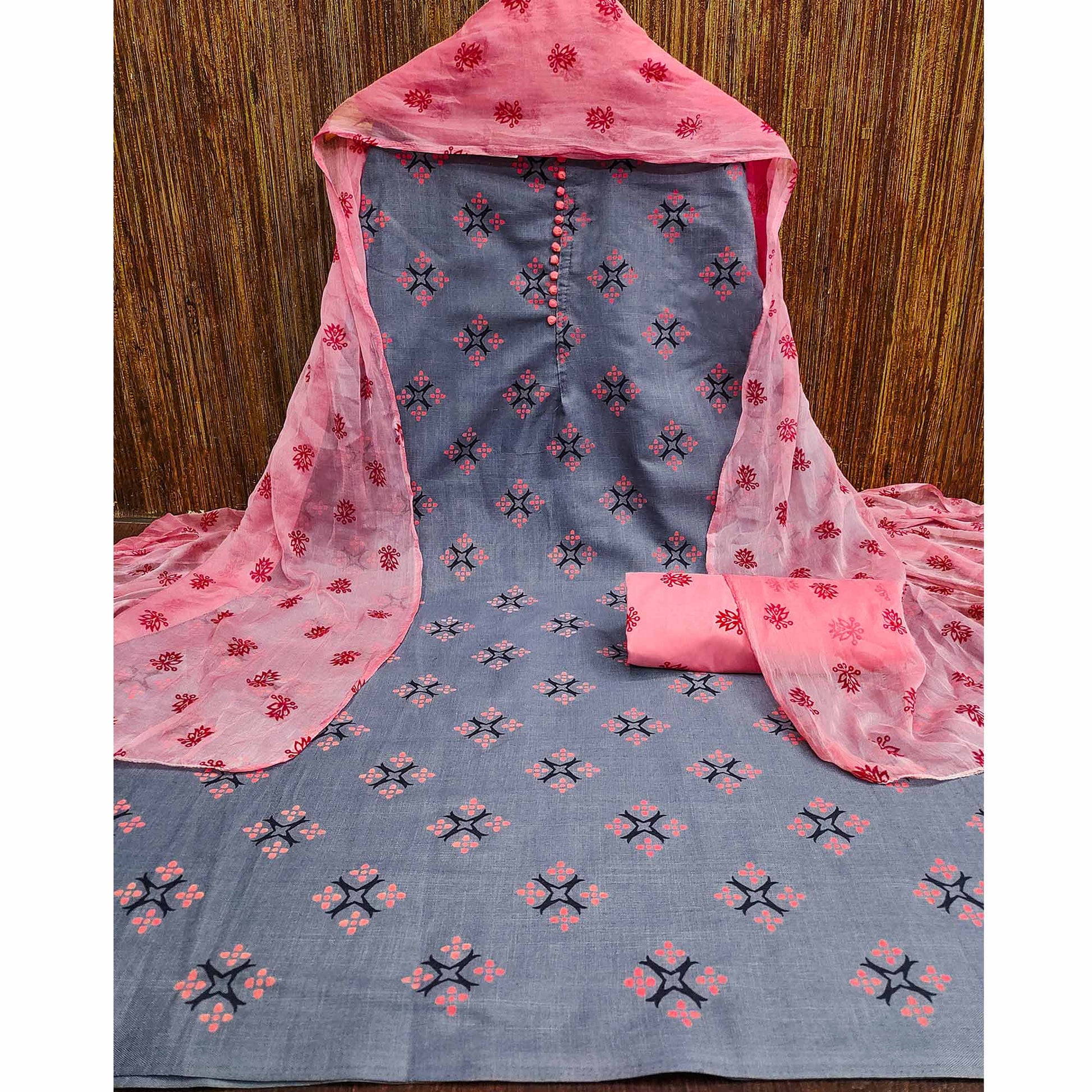 grey-gajari-pink-floral-printed-cotton-blend-dress-material