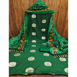 green-sequins-embroidered-with-woven-jacquard-dress-material