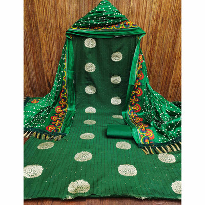 green-sequins-embroidered-with-woven-jacquard-dress-material