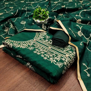 green-floral-embroidered-art-silk-dress-material-7