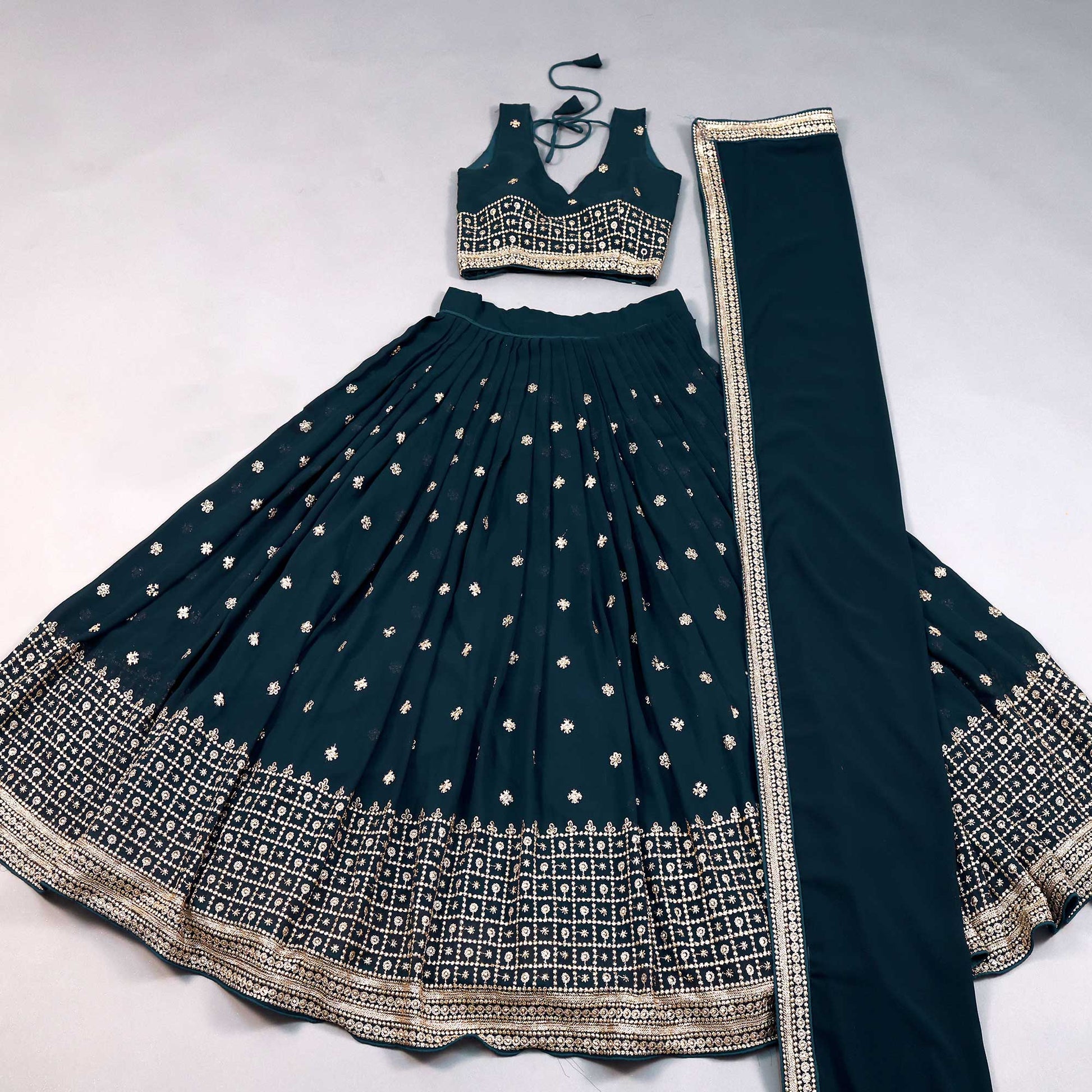 green-embroidered-georgette-lehenga-choli-1