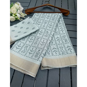 grey-digital-printed-dola-silk-saree-with-jacquard-zari-board