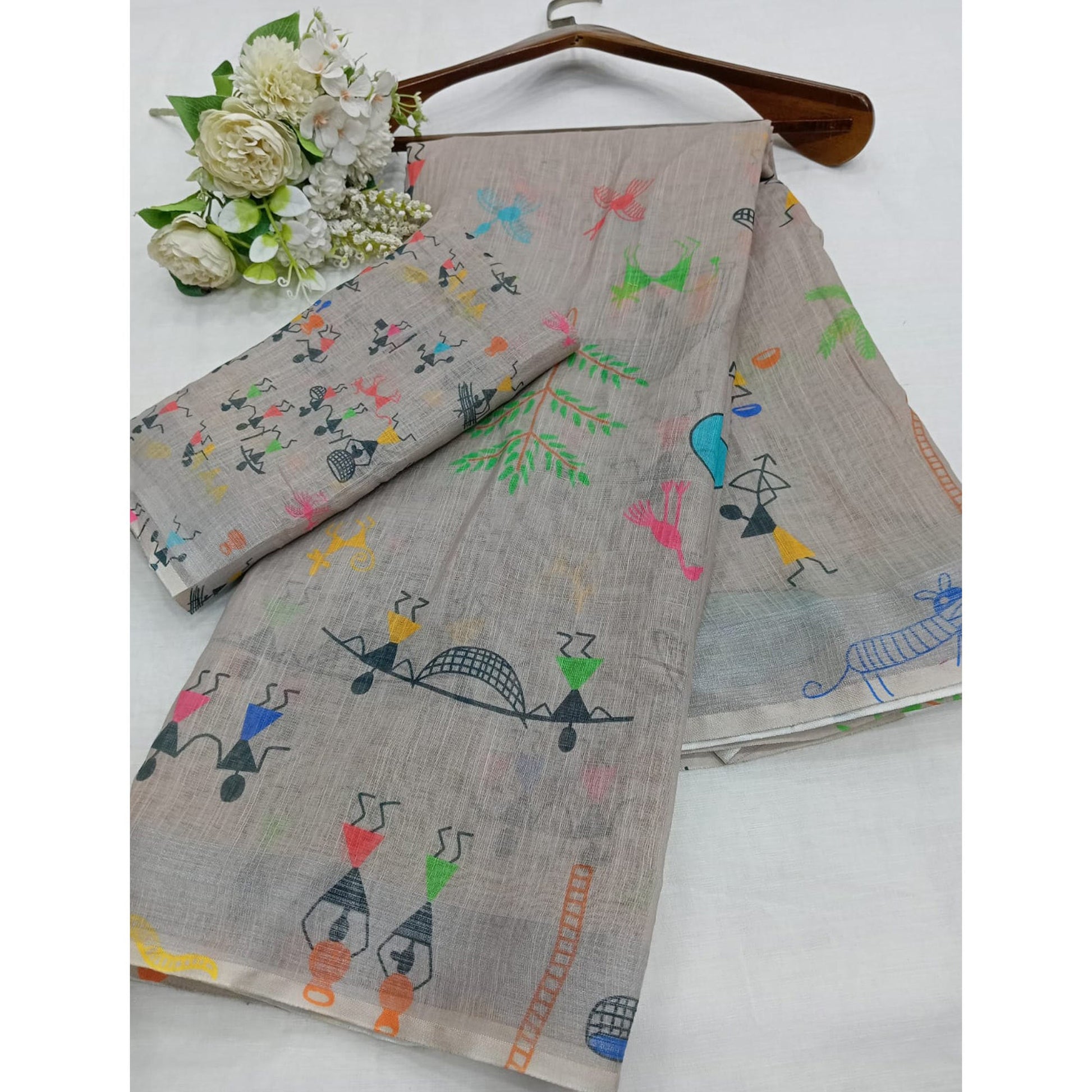 grey-digital-printed-linen-saree-6