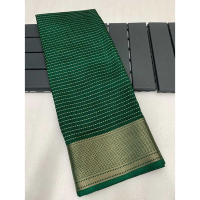 green-printed-dola-silk-saree-with-jacquard-border-1