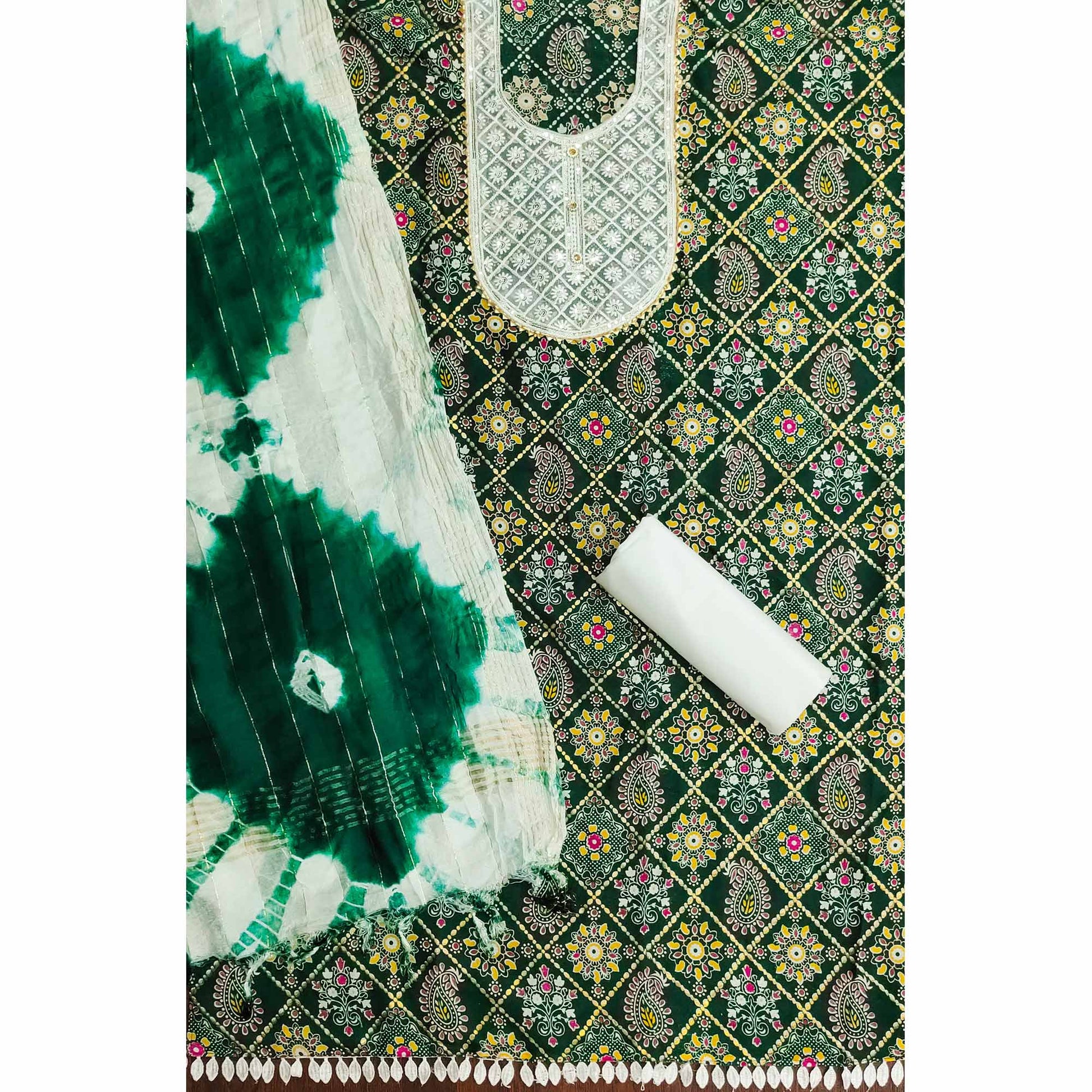 green-printed-with-embroidered-pure-cotton-dress-material-2