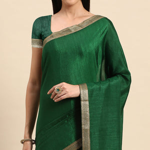 green-solid-vichitra-silk-saree-with-fancy-zari-border