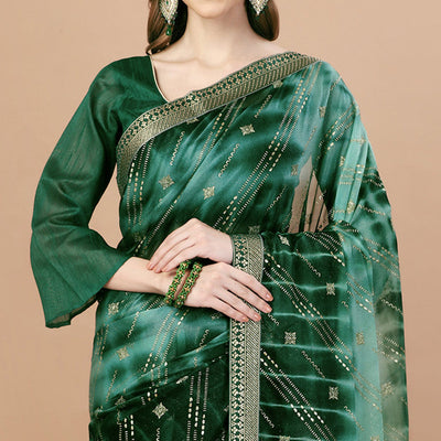 green-zari-work-chiffon-saree-lace-border-1