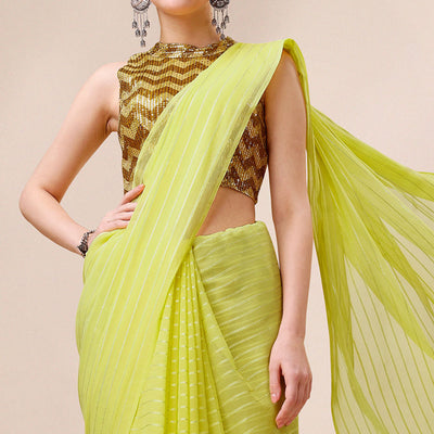 green-embroidered-georgette-saree-3