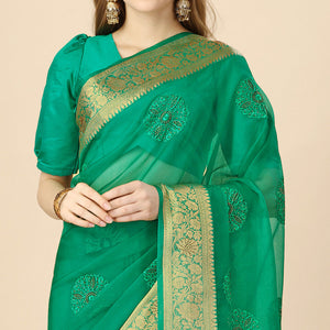green-floral-embroidery-with-swarovski-work-organza-saree-1