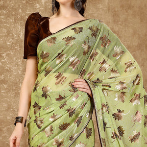 green-foil-printed-lycra-ready-to-wear-saree
