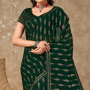 green-foil-printed-chiffon-saree-with-lace-border-6