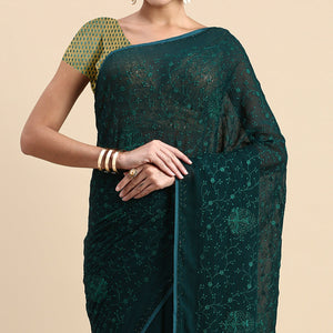 green-floral-embroidered-zomato-silk-saree