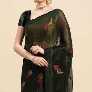 green-swarovski-with-embroidery-work-chiffon-saree
