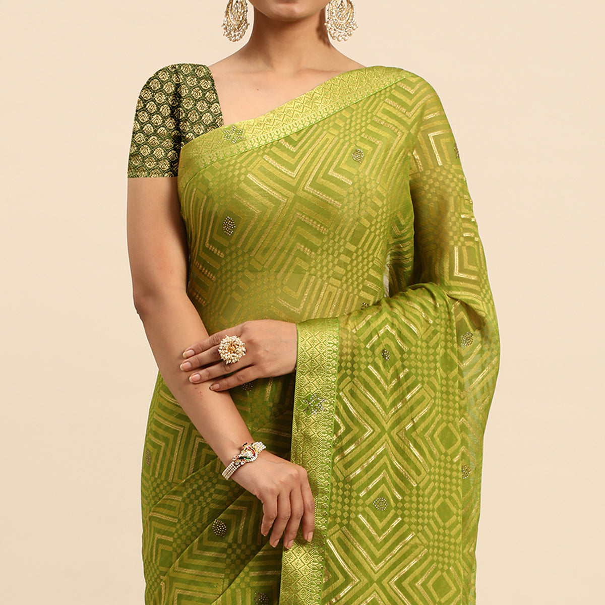 green-foil-printed-with-swarovski-brasso-saree-1