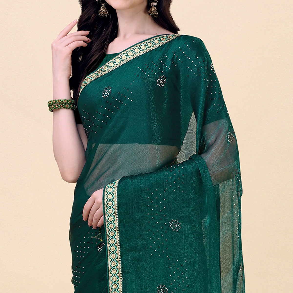 green-swarovski-with-sequins-embroidered-chiffon-saree-1