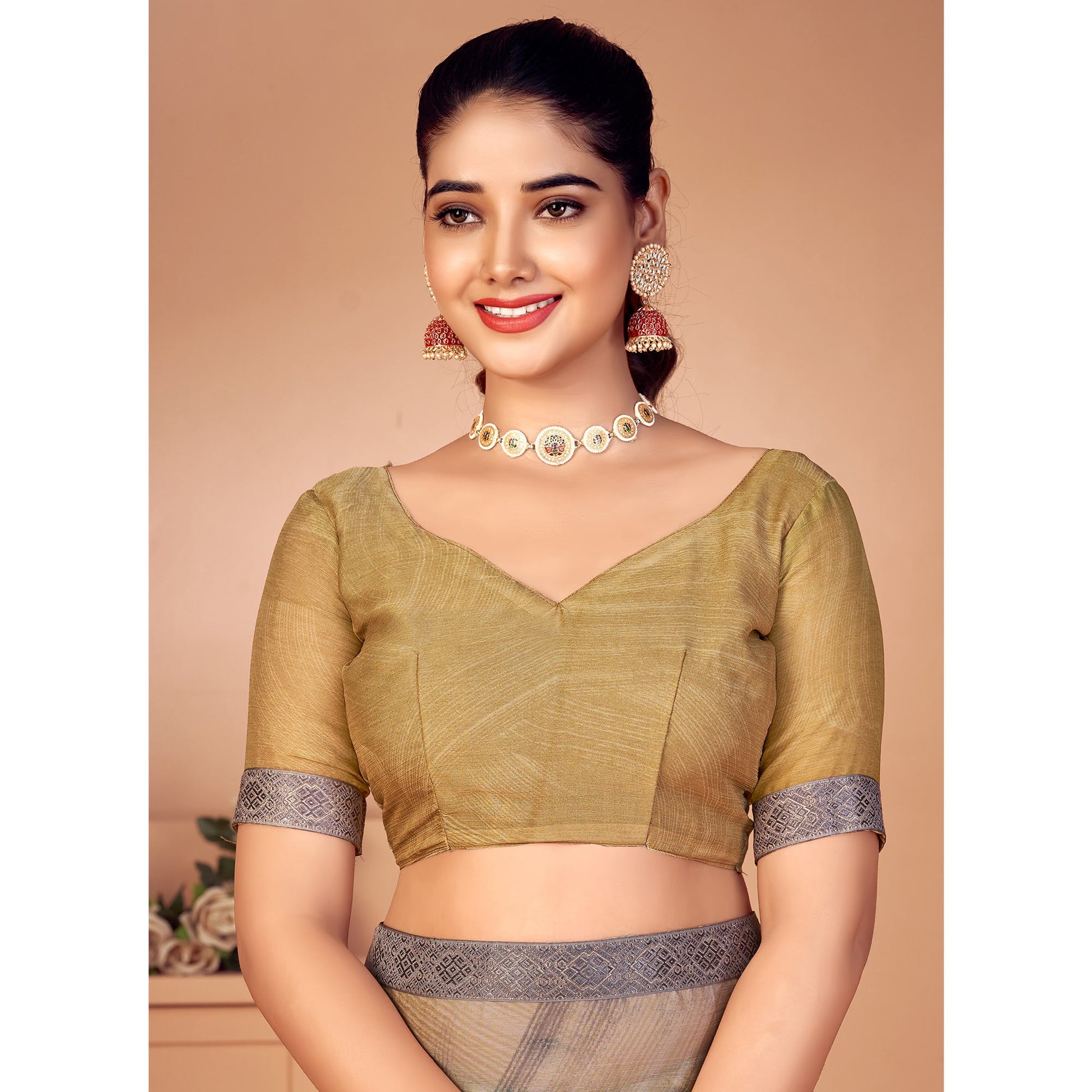 grey-beige-printed-chiffon-saree-with-lace-border