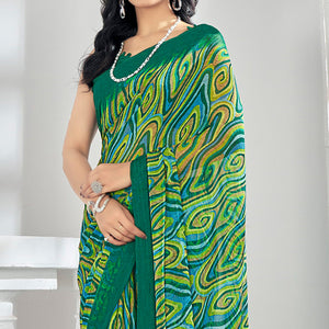 green-printed-chiffon-saree-12