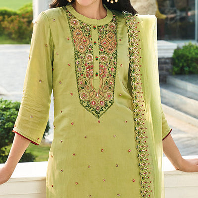 green-embroidered-chinon-sharara-suit