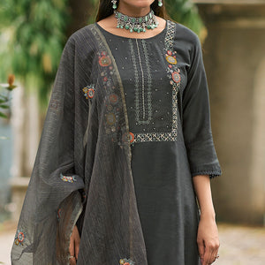 grey-floral-embroidered-cotton-silk-suit-1