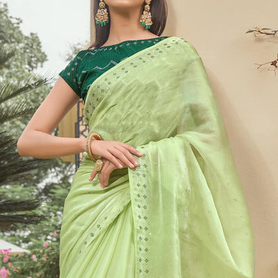 green-embroidered-tissue-saree