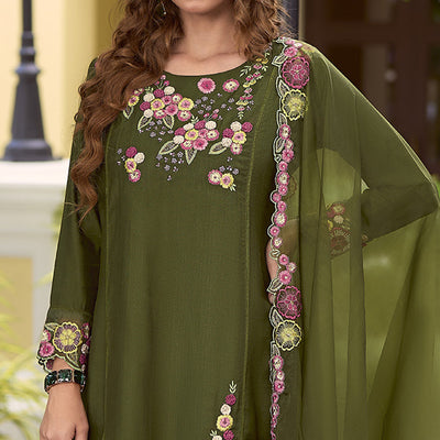 green-floral-handwork-embroidered-viscose-salwar-suit