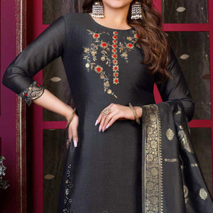 grey-floral-sequins-embroidered-georgette-suit