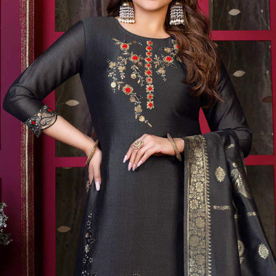 grey-floral-sequins-embroidered-georgette-suit