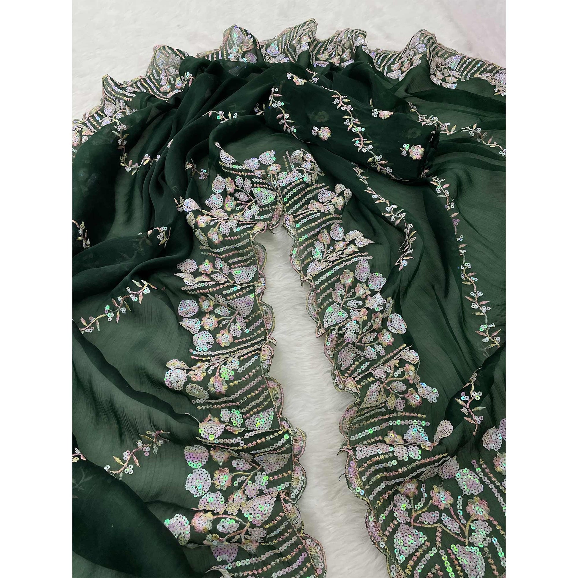 green-sequins-embroidered-chiffon-saree-3