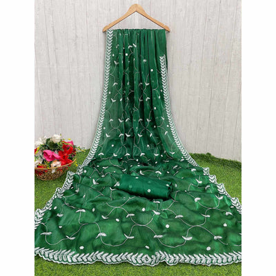 green-sequins-embroidered-chiffon-silk-saree-1